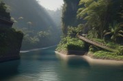 巴厘岛阿勇河漂流——体验惊险刺激的水上活动